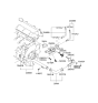 Diagram for 2003 Kia Spectra Thermostat Housing - 2562023720