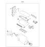 Diagram for 2007 Kia Spectra Cylinder Head Gasket - KSS6110270