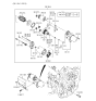 Diagram for Kia Optima Armature - 3615025010