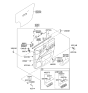 Diagram for Kia Fuel Door Switch - 935904D010KS