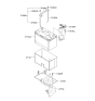 Diagram for 2009 Kia Sedona Battery Terminal - 371804D010