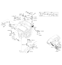 Diagram for 2009 Kia Sedona Spark Plug Wire - 396103C500