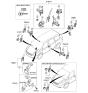 Diagram for 2008 Kia Sedona Ignition Switch - 819104D030