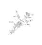 Diagram for 2013 Kia Sedona Clock Spring - 934904D205