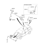 Diagram for 2013 Kia Forte Koup Antenna Mast - 962152J100