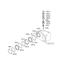 Diagram for 2006 Kia Sedona Coil Springs - 4568639801