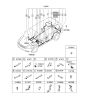 Diagram for 2007 Kia Sedona Antenna Cable - 962804D910