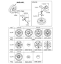 Diagram for 2016 Kia Soul Lug Nuts - 529502G000