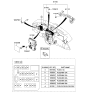 Diagram for 2011 Kia Sedona Fuse Box - 919544D091