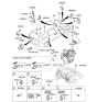 Diagram for 2011 Kia Sedona Transmitter - 954304D032