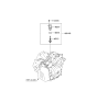 Diagram for 2008 Kia Sedona Vehicle Speed Sensor - 4651039600