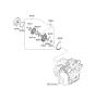 Diagram for 2014 Kia Sedona Torque Converter - 451003A601