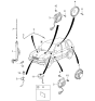 Diagram for Kia Antenna Base - 0K01A66930F