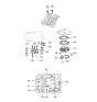 Diagram for 1998 Kia Sportage Automatic Transmission Filter - 0K01519815
