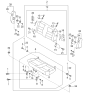 Diagram for 2001 Kia Sportage Seat Cover - 0K08E88385B961