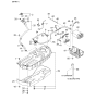 Diagram for 2004 Kia Sorento Vapor Canister - 0K07A13970