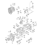 Diagram for 1997 Kia Sportage Transfer Case - 0K01217700C