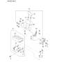 Diagram for 2002 Kia Sportage Steering Knuckle - 0K01F88165