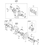 Diagram for 2003 Kia Sorento Wheel Stud - 0K01133063B