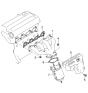 Diagram for 2002 Kia Sportage Exhaust Manifold Gasket - 0FE3N13460