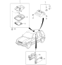 Diagram for 2000 Kia Rio Headlight Bulb - K997015050