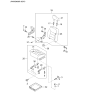 Diagram for 2001 Kia Sportage Seat Cushion - 0K08B57210C703