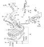 Diagram for Kia Sportage Fuel Tank Vent Valve - 0K01G42910