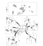 Diagram for Kia Sportage Ignition Switch - 0K2BW66154