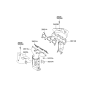 Diagram for 2006 Kia Sportage Catalytic Converter - 2851037530