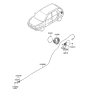 Diagram for 2009 Kia Sportage Fuel Door - 695101F000