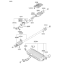 Diagram for Kia Catalytic Converter Gasket - 287512B050