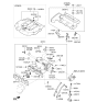 Diagram for 2009 Kia Sportage Intake Manifold - 2831023905