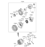 Diagram for Kia Spectra SX Alternator - 3730023650