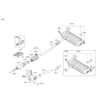 Diagram for 2009 Kia Sportage Muffler - 287001F151