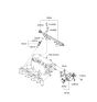 Diagram for Kia Throttle Position Sensor - 3517022600