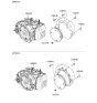 Diagram for 2010 Kia Sportage Transmission Assembly - 4500039614