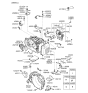 Diagram for Kia Amanti Camshaft Seal - 4311939020