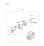 Diagram for 2007 Kia Sportage A/C Clutch - 976402E300