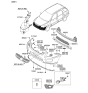 Diagram for 2008 Kia Sportage Fog Light Bulb - 1864727009B