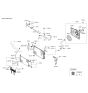 Diagram for Kia Cooling Fan Resistors - 253851F000