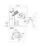 Diagram for Kia Soul Crankshaft Seal - 2142123020