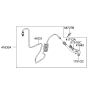 Diagram for 2008 Kia Sportage Hydraulic Hose - 416402E010