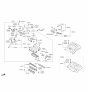 Diagram for Kia Sportage PCV Valve Hose - 2672137281