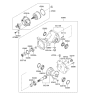 Diagram for Kia Differential Bearing - 5306639200