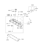 Diagram for Kia Spectra Valve Cover Gasket - 2244123800