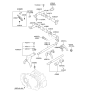 Diagram for Kia Sportage Transfer Case Seal - 4312639001