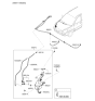 Diagram for 2009 Kia Sportage Washer Pump - 986101F200