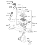 Diagram for 2009 Kia Sportage Air Intake Coupling - 282102E100