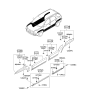 Diagram for 2010 Kia Sportage Door Moldings - 877221F500