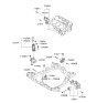 Diagram for 2006 Kia Sportage Engine Mount - 218152E100